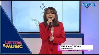 Janine Berdin - Wala Ako N'yan (NET25 Letters and Music)