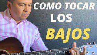 Como Aprender A Tocar Los Bajos En La Guitarra { Tutorial