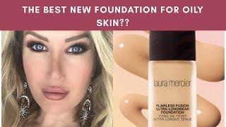 The BEST New Foundation?? Laura Mercier Flawless Fusion Ultra Longwear Foundation Review and Demo!