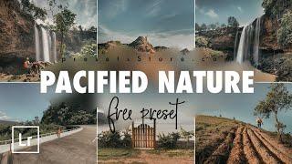 Pacified Nature (Matte) — Mobile Preset Lightroom | Tutorial | Free | Landscape | Blue Orange Preset