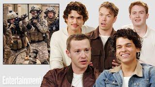 'Warfare' Cast On Filming Intense Battle Scenes & Bonding On Set | Entertainment Weekly