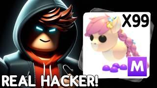 NEW REAL HACKERS In Adopt Me! Free Pets..
