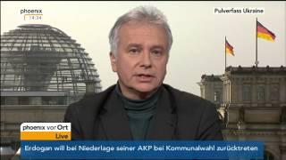 Pulverfass Ukraine: Russland-Experte Alexander Rahr im Interview am 07.03.2014