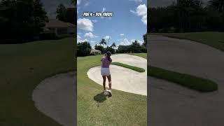 Playoff from Three Hole Match Vs. My Mom | Crazy Ending #golf