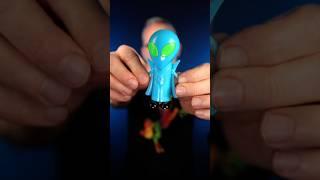 Weird Blue Raspberry candy ASMR: Alien Candy #asmrcandy #candyasmr #blueraspberry