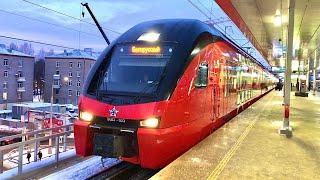 Sound of departing Aeroexpress Moscow train / ESh2 Eurasia