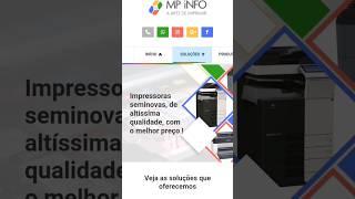 Site MPiNFO Impressoras já no ar 
