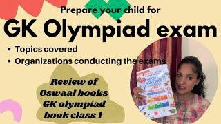 GK olympiad for class 1| Preparation of GK olympiad exam| Review of Oswaal Books olympiad book