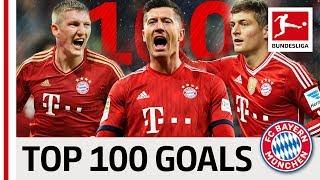 Top 100 Best Goals FC Bayern München - Vote for Lewandowski, Kroos, Müller & Co.