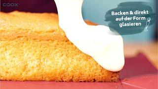 Backen & direkt auf der Form glasieren – einfach cleverer Backen mit coox®