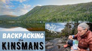 Backpacking the Kinsmans in the White Mountains of New Hampshire