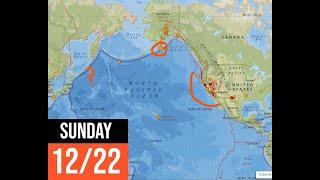 More Earthquakes in the Alaska Region. Bigger Quake coming? Sunday update 12/22/2024