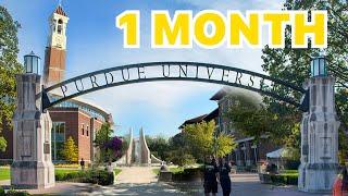 1 Month At Purdue University Day In The Life