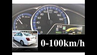 【0-100km/h 加速】 TOYOTA COROLLA AXIO　ハイブリッド！！ CVT