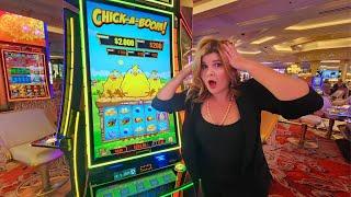 The Chicken Threw a BOMB and Gave Me a Big Win! (Las Vegas Slots)