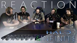 Project Scarlett and Halo Infinite Trailer REACTION!! #E32019