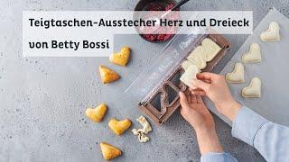 Teigtaschen-Ausstecher Herz und Dreieck - Produkt von Betty Bossi