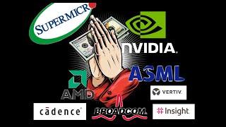 $440,000 IN ARTIFICIAL INTELLIGENCE STOCKS!! NVDA, SMCI, AVGO, AMD, ASML, NSIT, VRT, CDNS!!