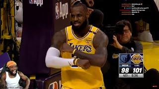 LEBRON GOT HIS LICK BACK! Lakers Vs Grizzles! - Full Game Highlights