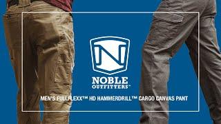 Noble Outfitters Men's FullFlexx HD HammerDrill Canvas and Cargo Work Pants