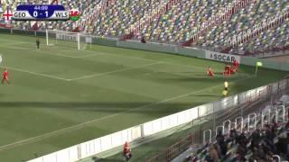 Georgia U19 vs. Wales U19  0 - 3 All Goals  (UEFA U19 Championship - 12 November 2015)