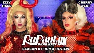 Rupaul’s Drag Race Uk S6 MEET THE QUEENS Review With Izzy Hard | CHERRY WEST