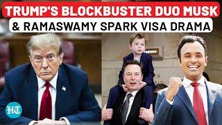 Team Trump Fractures? Musk, Ramaswamy in Hot Water Over Immigration Drama | H-1B Visa | Laura Loomer