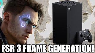 Frame Generation is HERE on Consoles! | Xbox Series X Frame Generation Tested!