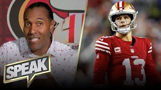 TJ on the 49ers' $45M offer to Brock Purdy: “I’m giving him $47M a year MAXIMUM” | NFL | SPEAK