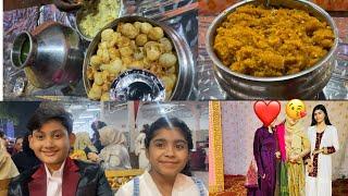 Mehandi/ Barat function ️ 2 hours Traffic mein phase  Wedding food vlog