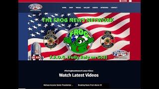 New Website Update ( The Frog News Network )  &  New Facebook Group Update