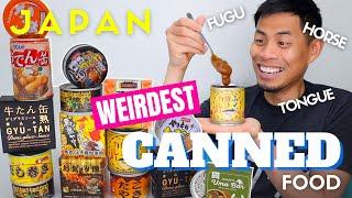 Trying the Weirdest Canned Foods in Japan