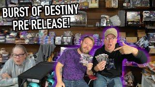 Yu-Gi-Oh! Burst Of Destiny Pre-Release - Card Hunt And Opening