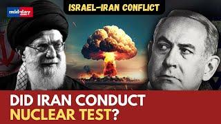 Did Iran conduct a nuclear test amid the ongoing crisis? Watch video