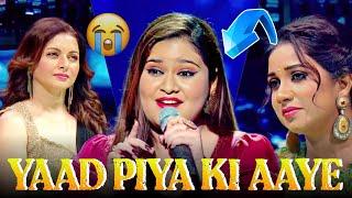 Yaad Piya KI Aaye - Sneha Shankar Grand Premiere Performance in indian idol (Reaction) #indianidol15