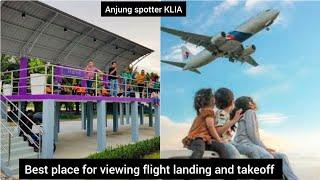 Anjung spotter KLIA KualaLumpur | Best place for viewing flights landing and takeoff