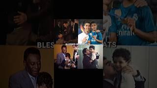 Cristiano Jr is Blessed by... #shorts #viral #funny #trending #football #fyp