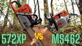 STIHL MS 462 VS HUSQVARNA 572xp