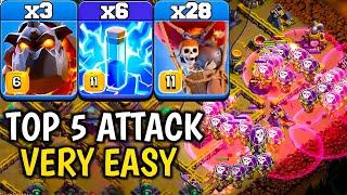 Mastering TH16 Zap LALO Wreaking Legend League Attacks! Clash of Clans ! Th16 Attack Strategy