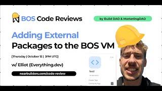 Adding External Packages to the Your Gateway / #BOS VM