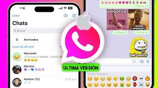  DESCARGAR Whatsapp Estilo iPhone para ANDROID (Sin Perder CHATS) METODO SEGURO 