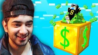 Minecraft But There is only ONE MONEY BLOCK