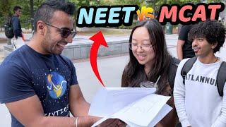 Indian NEET vs. MCAT: Challenging American Medical Students 