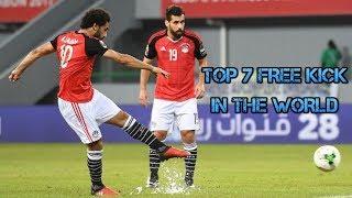 BEST TOP 7 FREE KICKS IN THE WORLD!