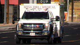 Mesa Fire/ Medical Dept. Medical Response 218 Responding