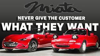 The Mazda MX-5 Miata Had No Chance of Success — Full History — Revelations with Jason Cammisa