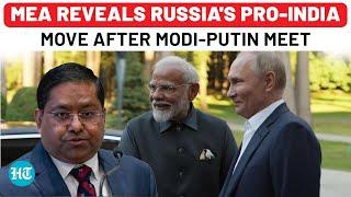 Big Relief! MEA Reveals Russia’s Pro-India Move After Modi Met Putin In Moscow: ‘35 Indians Have…’