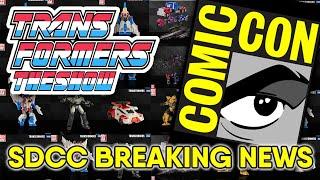 Transformers The Show SDCC Breaking News #hasbro #sdcc #transformers