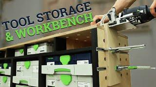 Mobile Workbench build with Festool Systainer storage