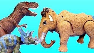 Walking Woolly Mammoth Light and Sound Prehistoric Animals and Dinosaurs Fun Adventure Toys For Kids